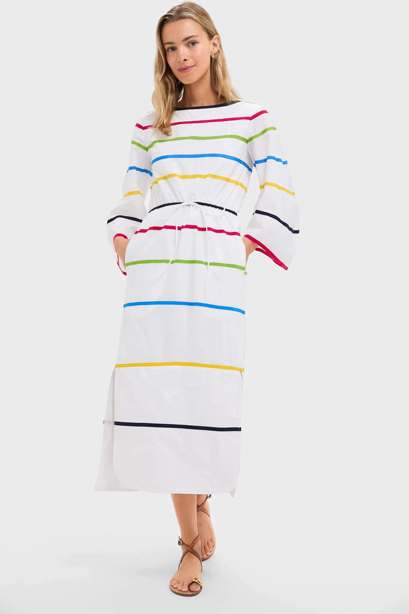 White Ribbon Caftan Dress sold by Tuckernuck