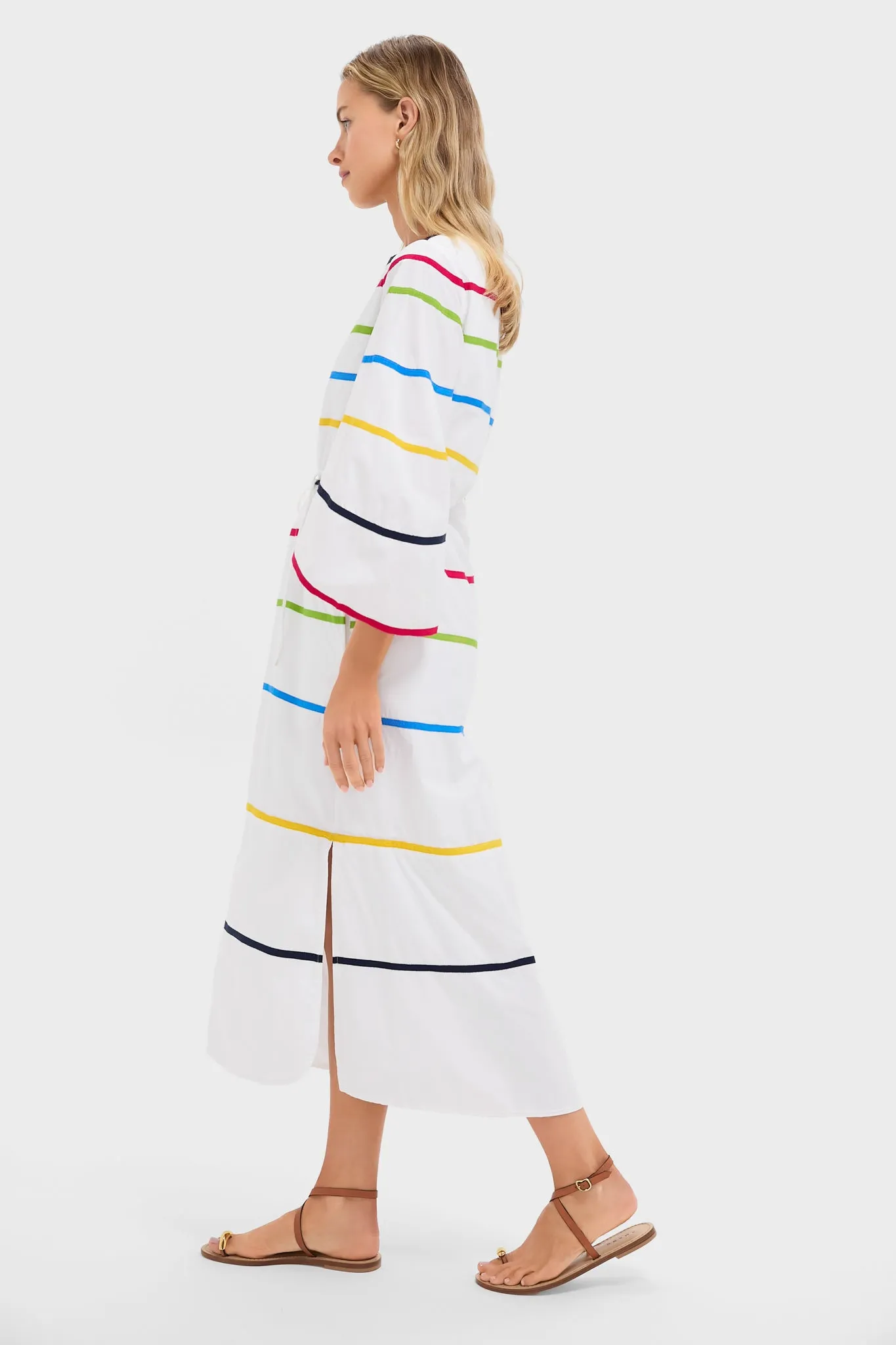 White Ribbon Caftan Dress sold by Tuckernuck product image thumbnail 3