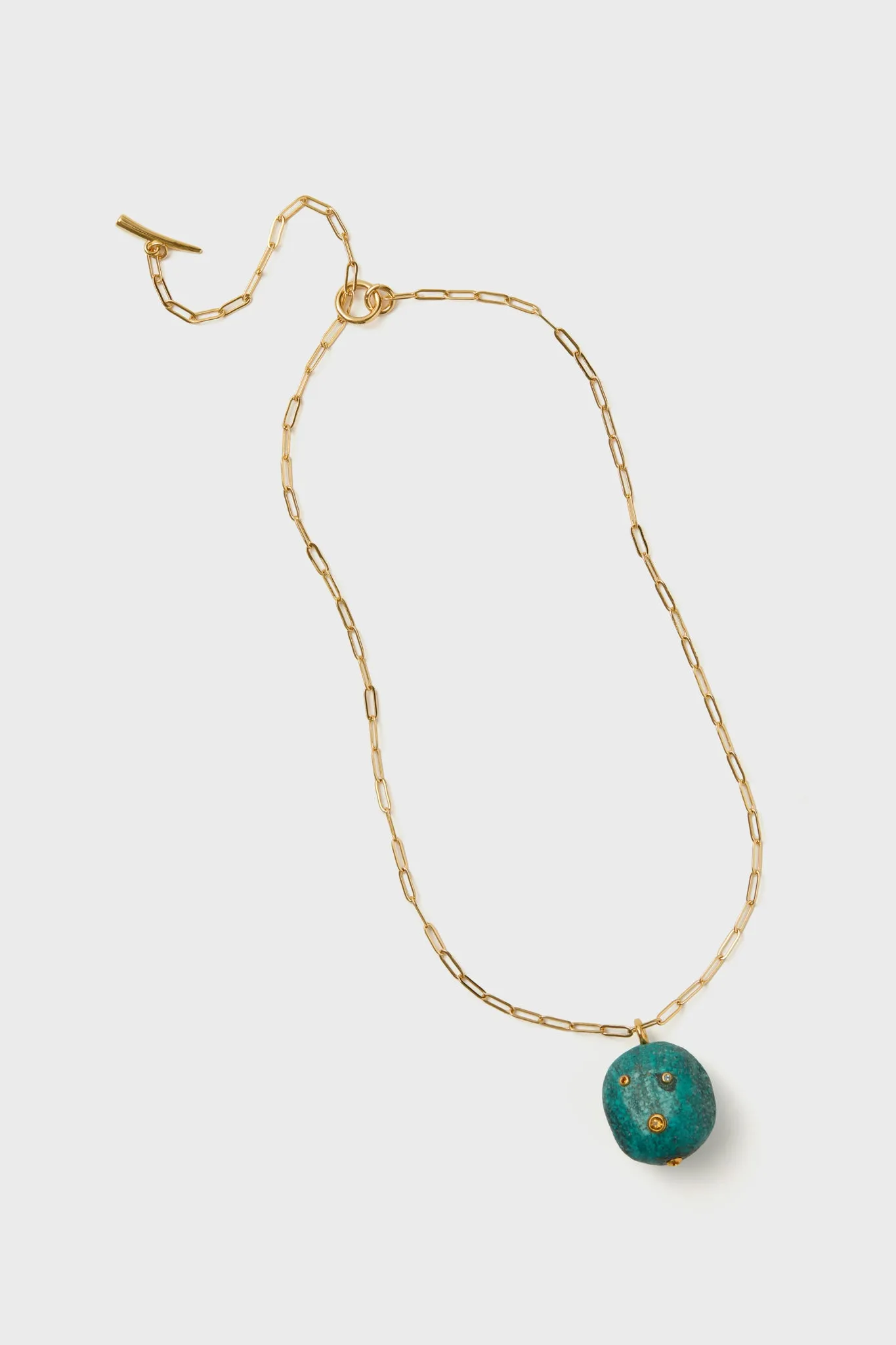 Turquoise Manami Pendant Necklace sold by Tuckernuck