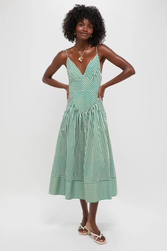 Bicolor Stripes Sleeveless Dress sold by Tuckernuck