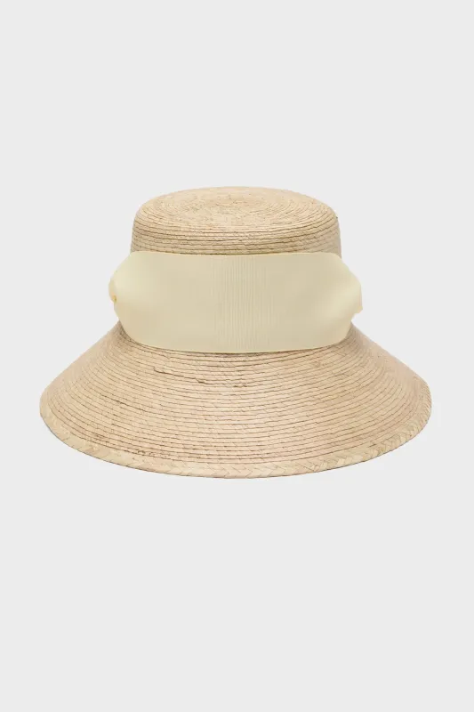 Ivory Clematis Sun Hat sold by Tuckernuck