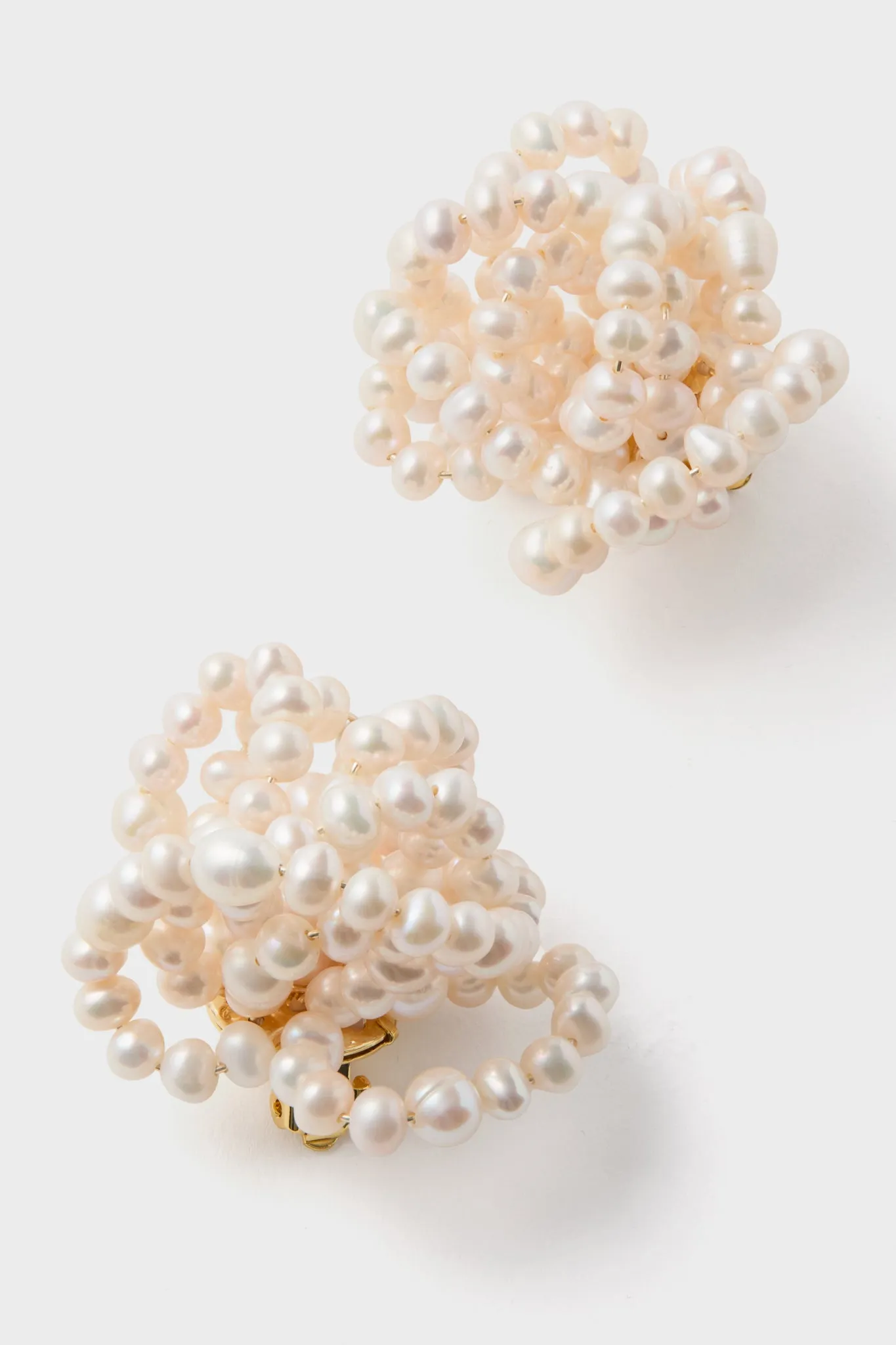 White Amara Earrings sold by Tuckernuck product image thumbnail 4