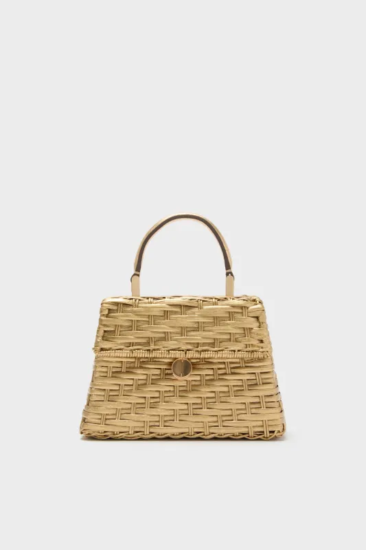 Brushed Brass Nano Sybil Crossbody sold by Tuckernuck