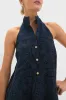 Navy Nautical Eyelet Jagger Dress sold by Tuckernuck