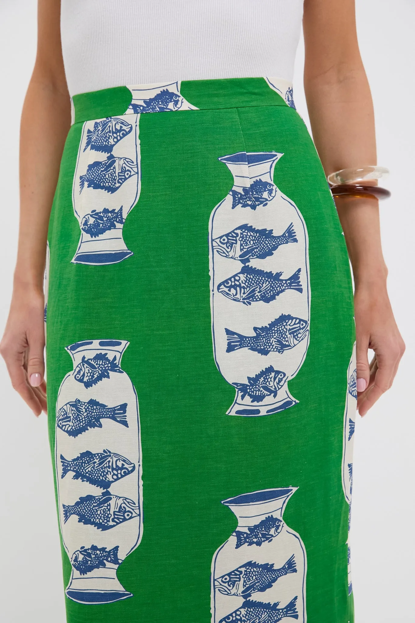 Herring Green Isla Skirt sold by Tuckernuck product image thumbnail 5