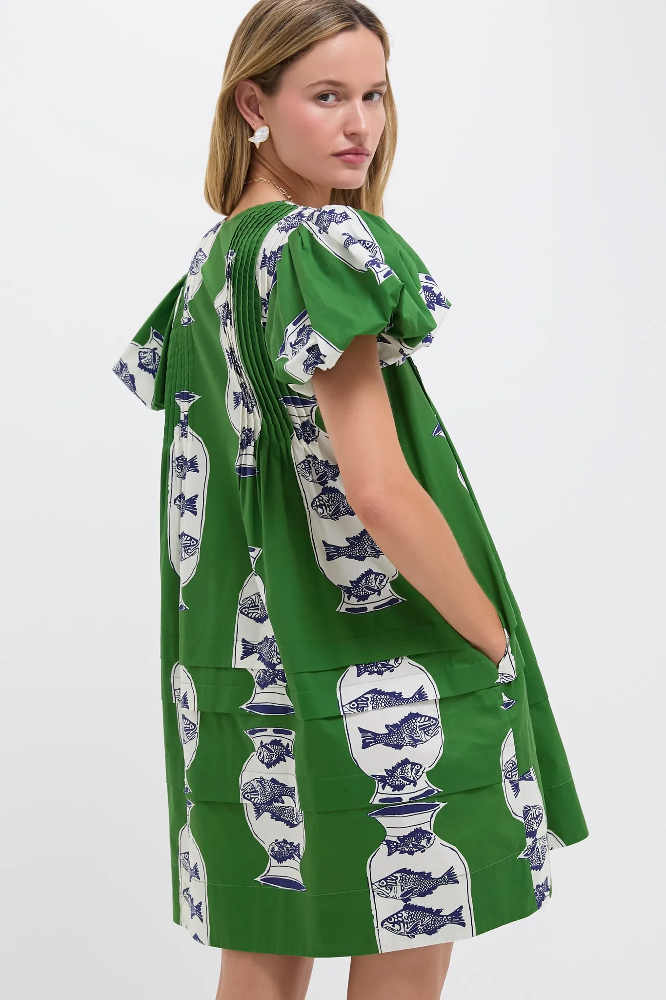 Herring Green Wilkes Dress sold by Tuckernuck product image thumbnail 4