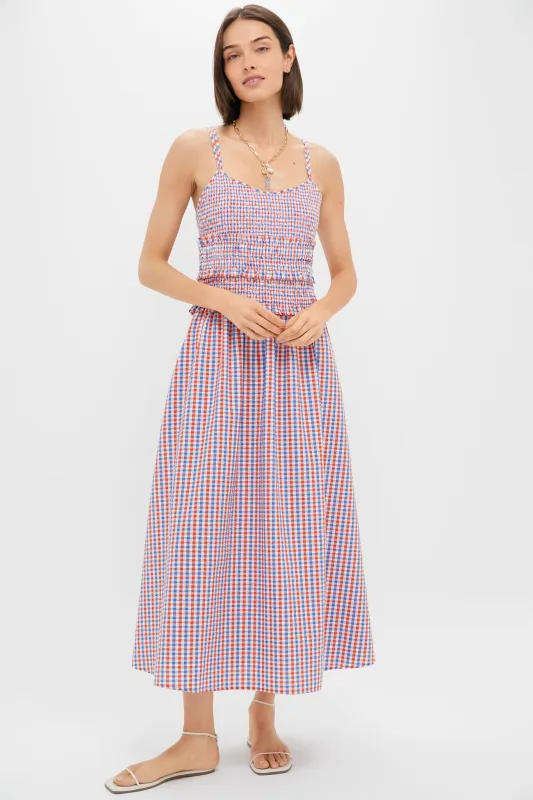 Lighthouse Gingham Francie Dress sold by Tuckernuck