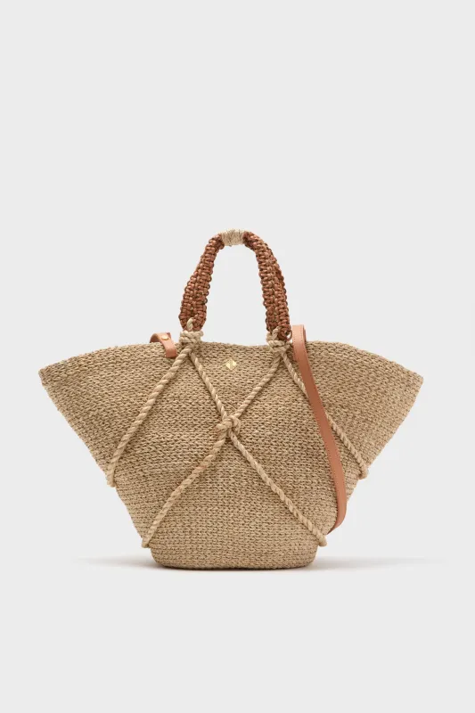 Natural Medium Corda Tote made by Tuckernuck