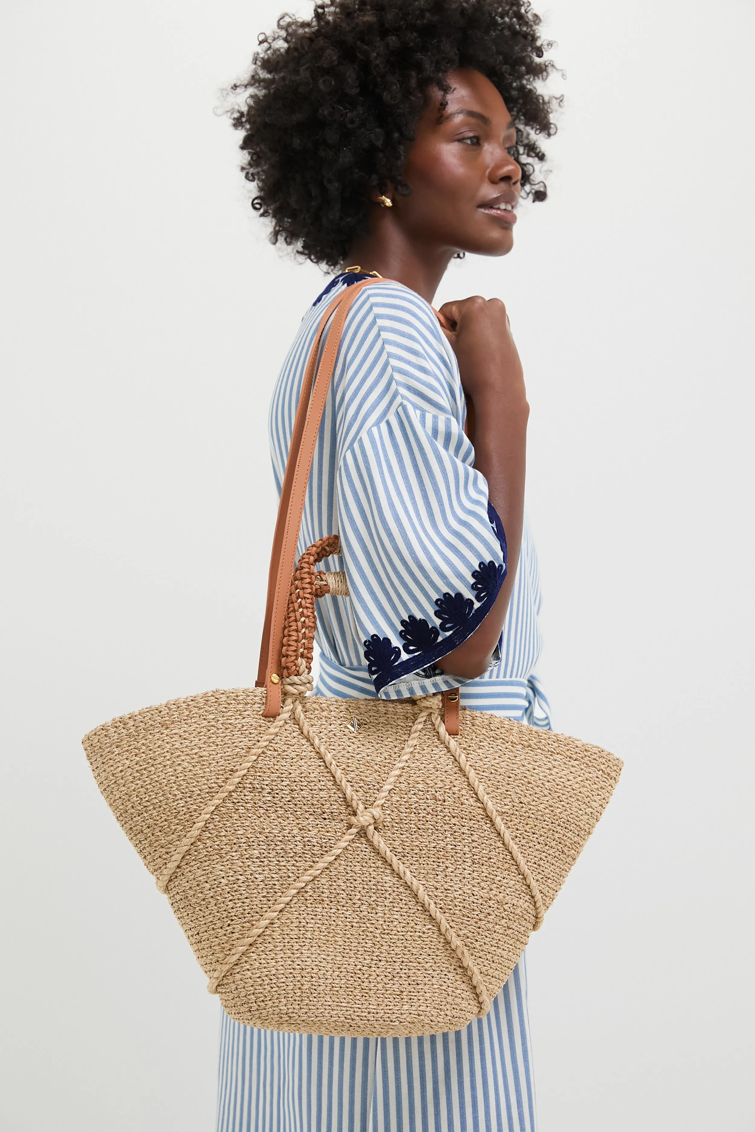 Natural Medium Corda Tote sold by Tuckernuck product image thumbnail 3