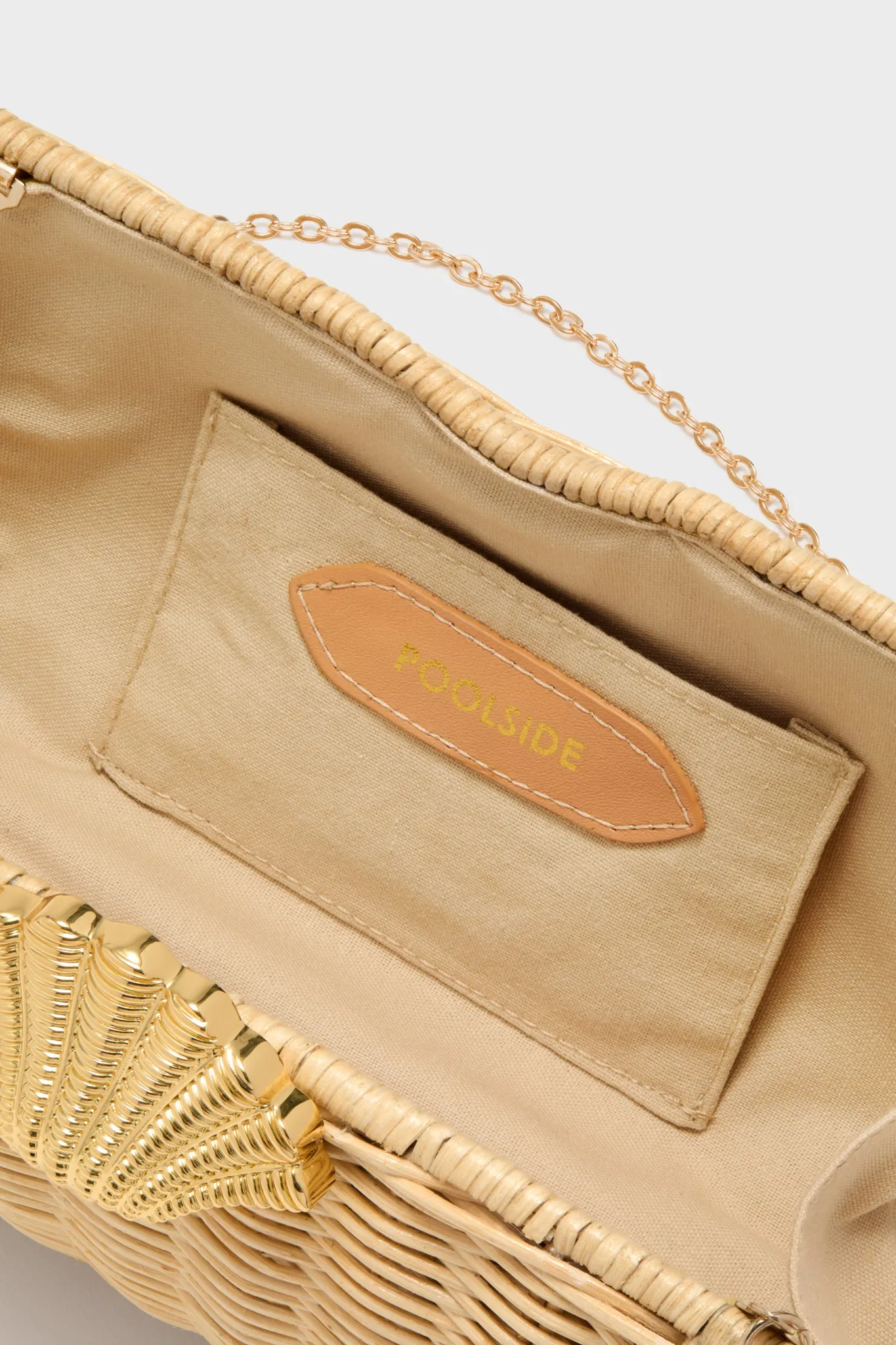Natural The Classica Clutch sold by Tuckernuck product image thumbnail 5
