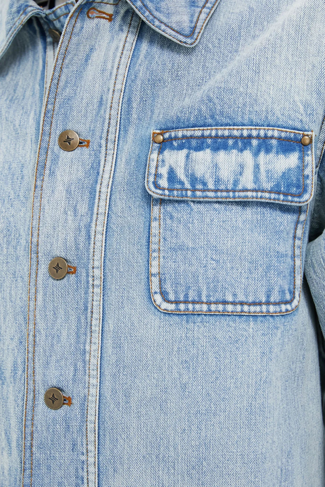 Light Wash Denim Reese Barn Jacket sold by Tuckernuck product image thumbnail 5