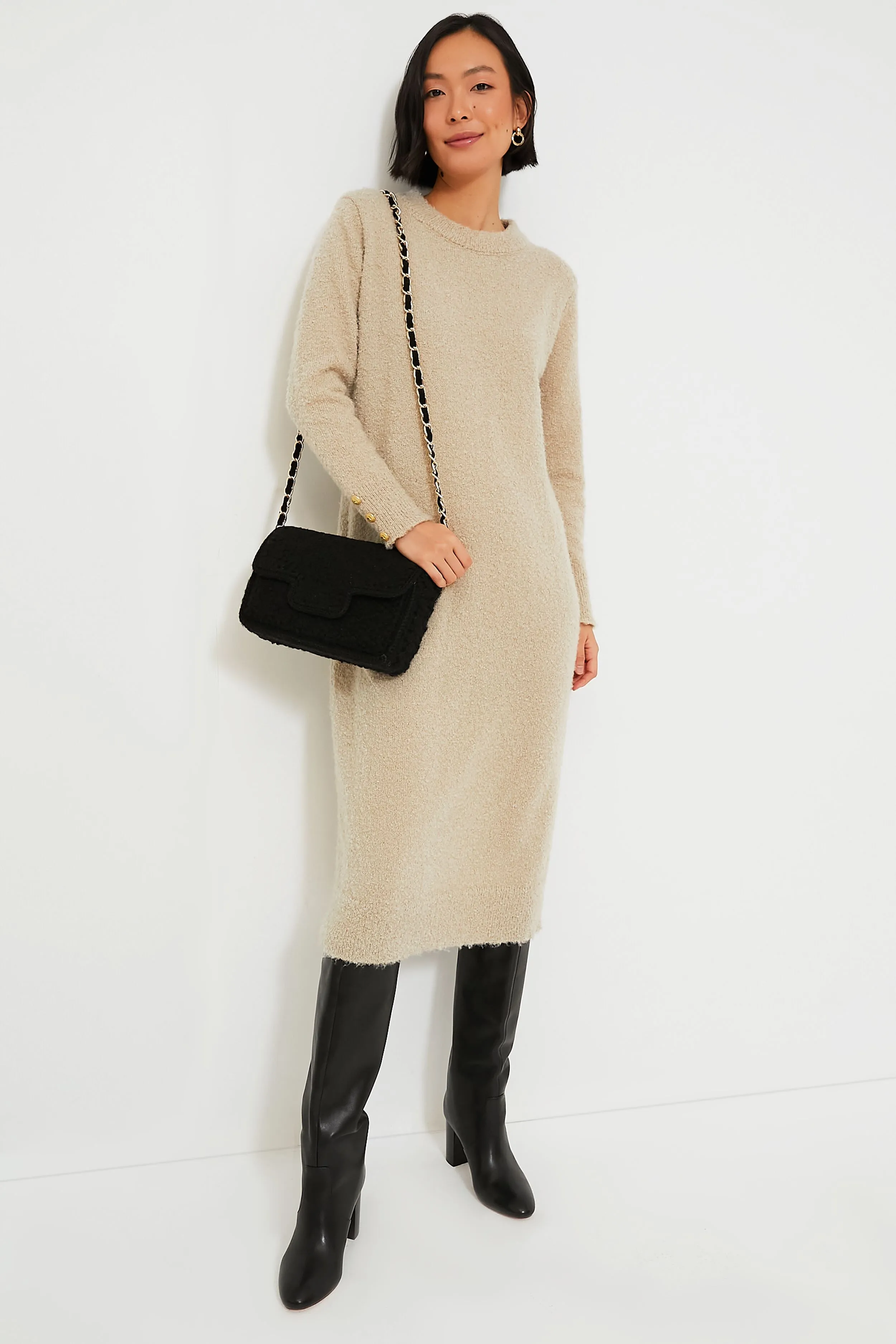 Black Sherpa Shoulder Bag sold by Tuckernuck product image thumbnail 2