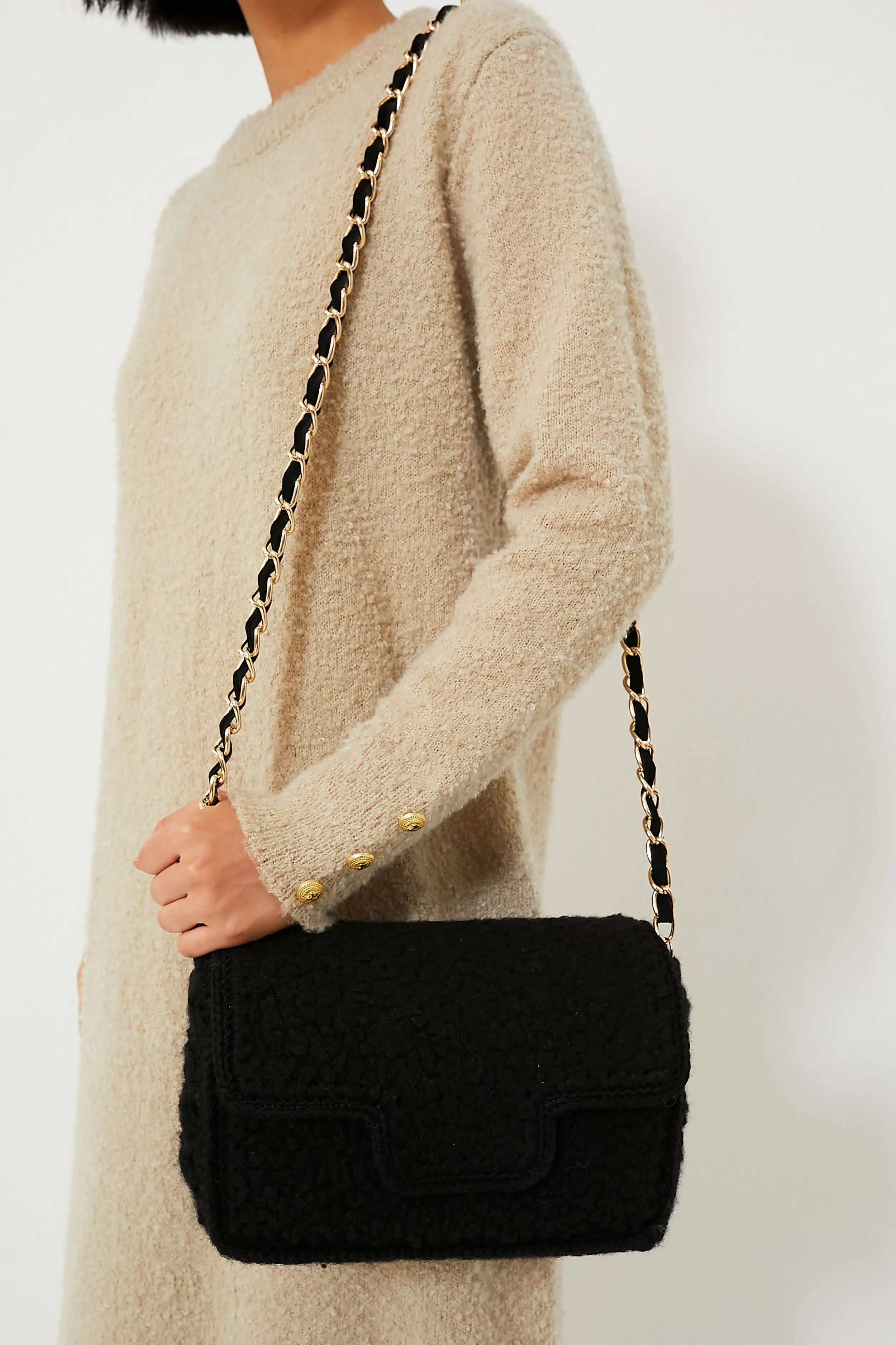 Black Sherpa Shoulder Bag sold by Tuckernuck product image thumbnail 3