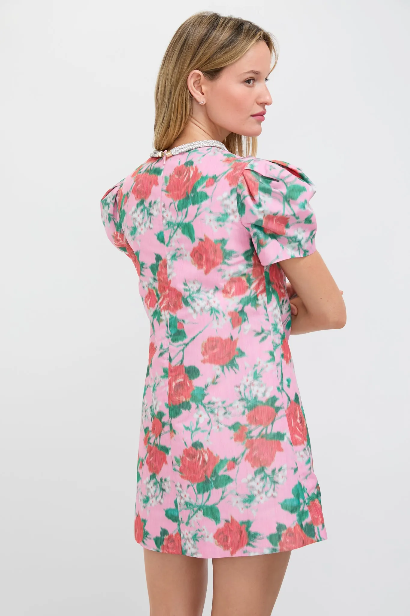 Rose Rosetta Taffeta Dress sold by Tuckernuck product image thumbnail 4