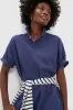 Navy Pique Teller Polo Dress sold by Tuckernuck