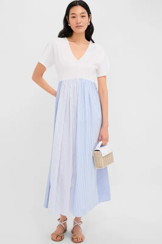 White Bronzo Jersey Dress sold by Tuckernuck