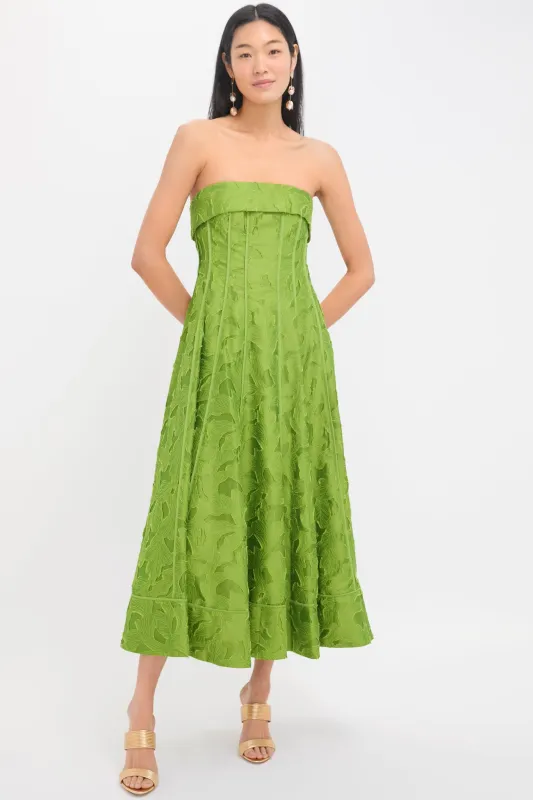 Kiwi Imogen Bustier Midi Dress sold by Tuckernuck