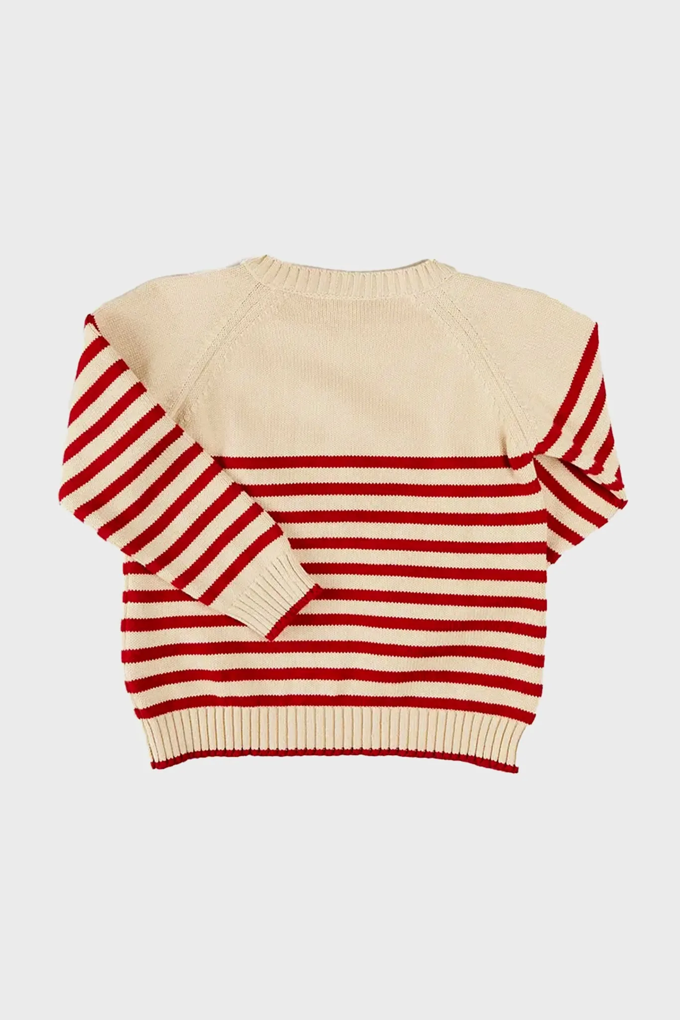Whale Intarsia Striped Jumper in Red sold by Tuckernuck product image thumbnail 3