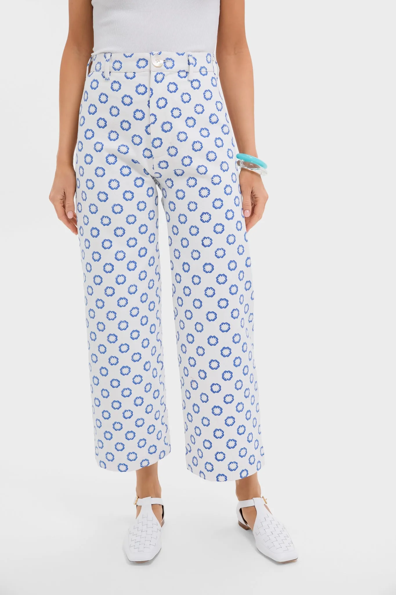 Daffodil Print Disco Pants sold by Tuckernuck