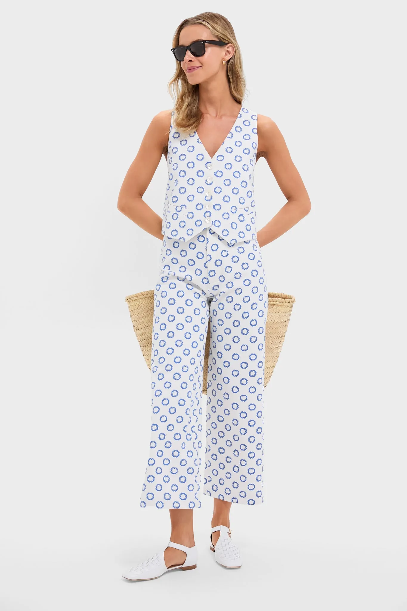 Daffodil Print Disco Pants sold by Tuckernuck product image thumbnail 2