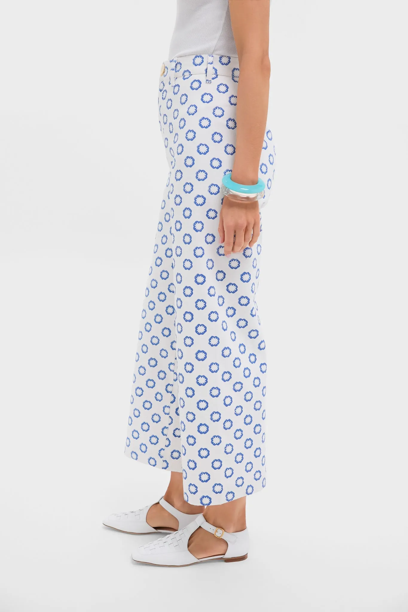 Daffodil Print Disco Pants sold by Tuckernuck product image thumbnail 3