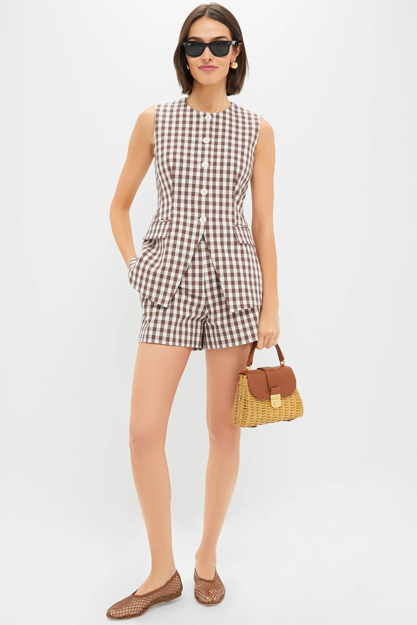 Light Chicory and Dove Haina Short sold by Tuckernuck product image thumbnail 3