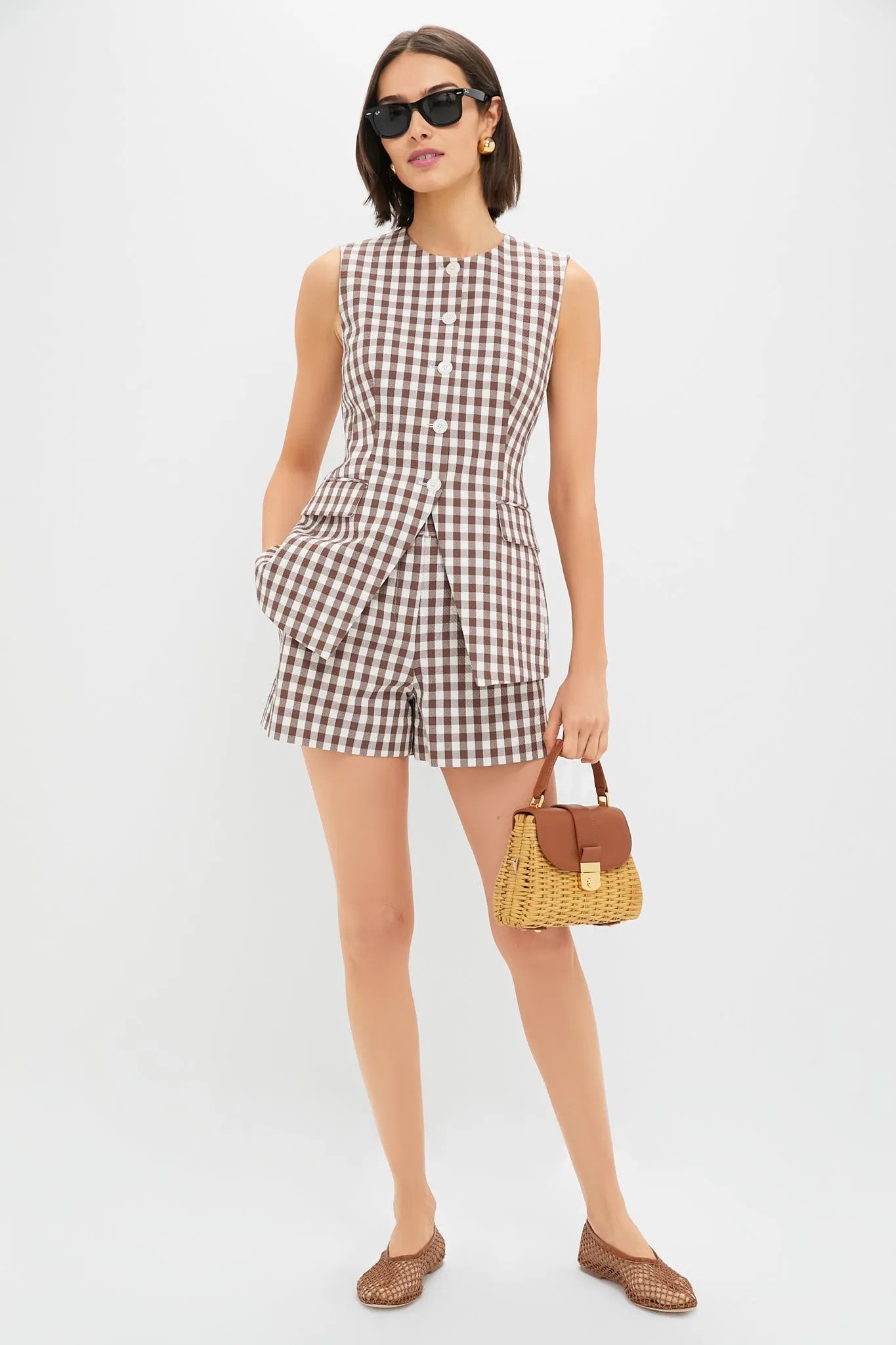 Light Chicory and Dove Lois Vest sold by Tuckernuck product image thumbnail 3