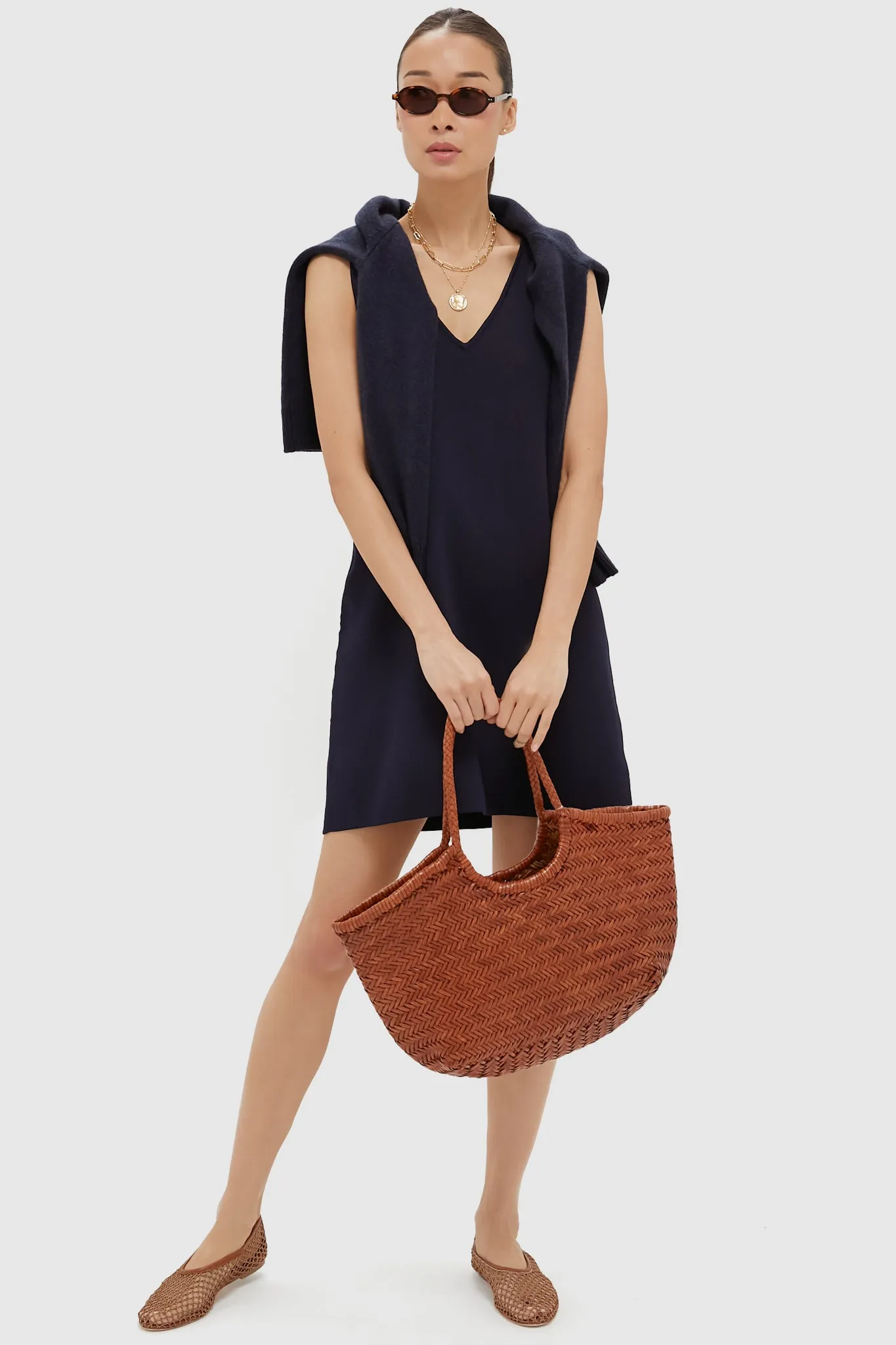 Navy Knit Bixby Dress sold by Tuckernuck product image thumbnail 2