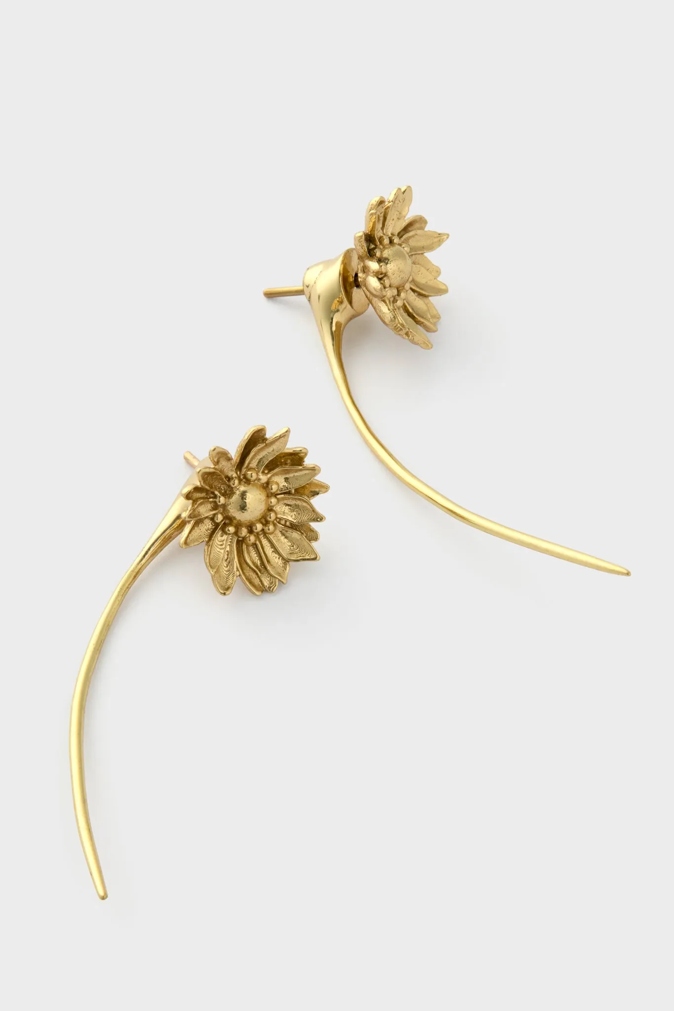 Gold Team Spirit Daisy Stem Studs sold by Tuckernuck product image thumbnail 3