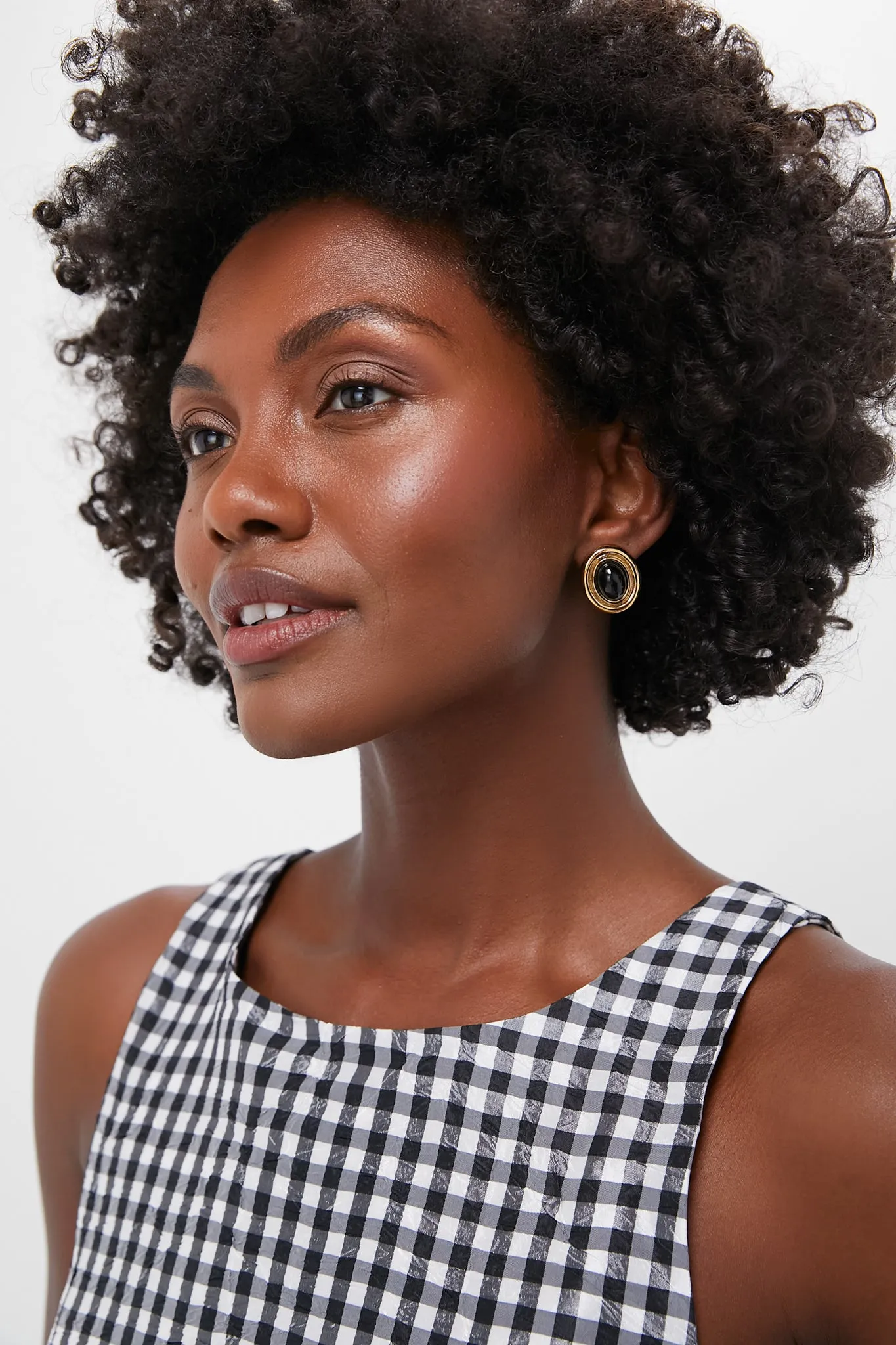 Gold and Black Prize Earrings sold by Tuckernuck product image thumbnail 2