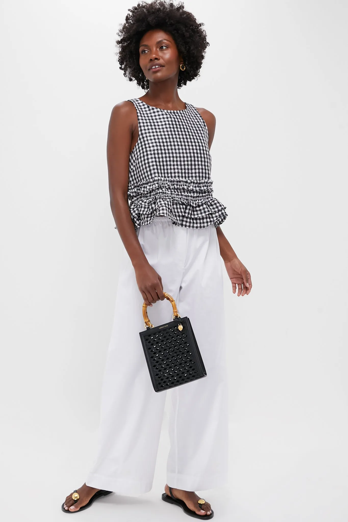 Gold and Black Prize Earrings sold by Tuckernuck product image thumbnail 3