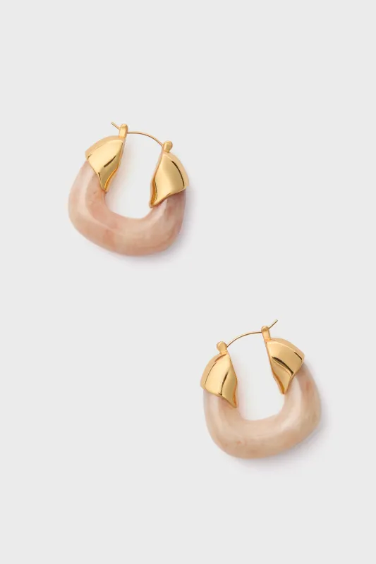 Dove Mini Organic Hoops sold by Tuckernuck