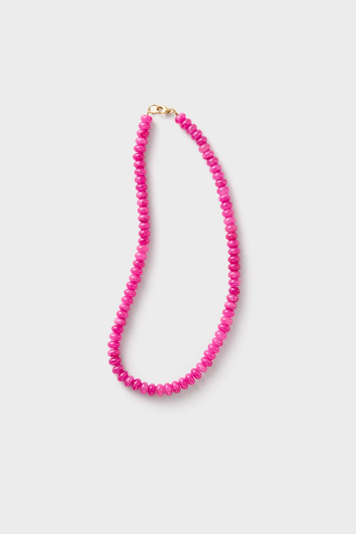 Raspberry Angelite Candy Necklace sold by Tuckernuck