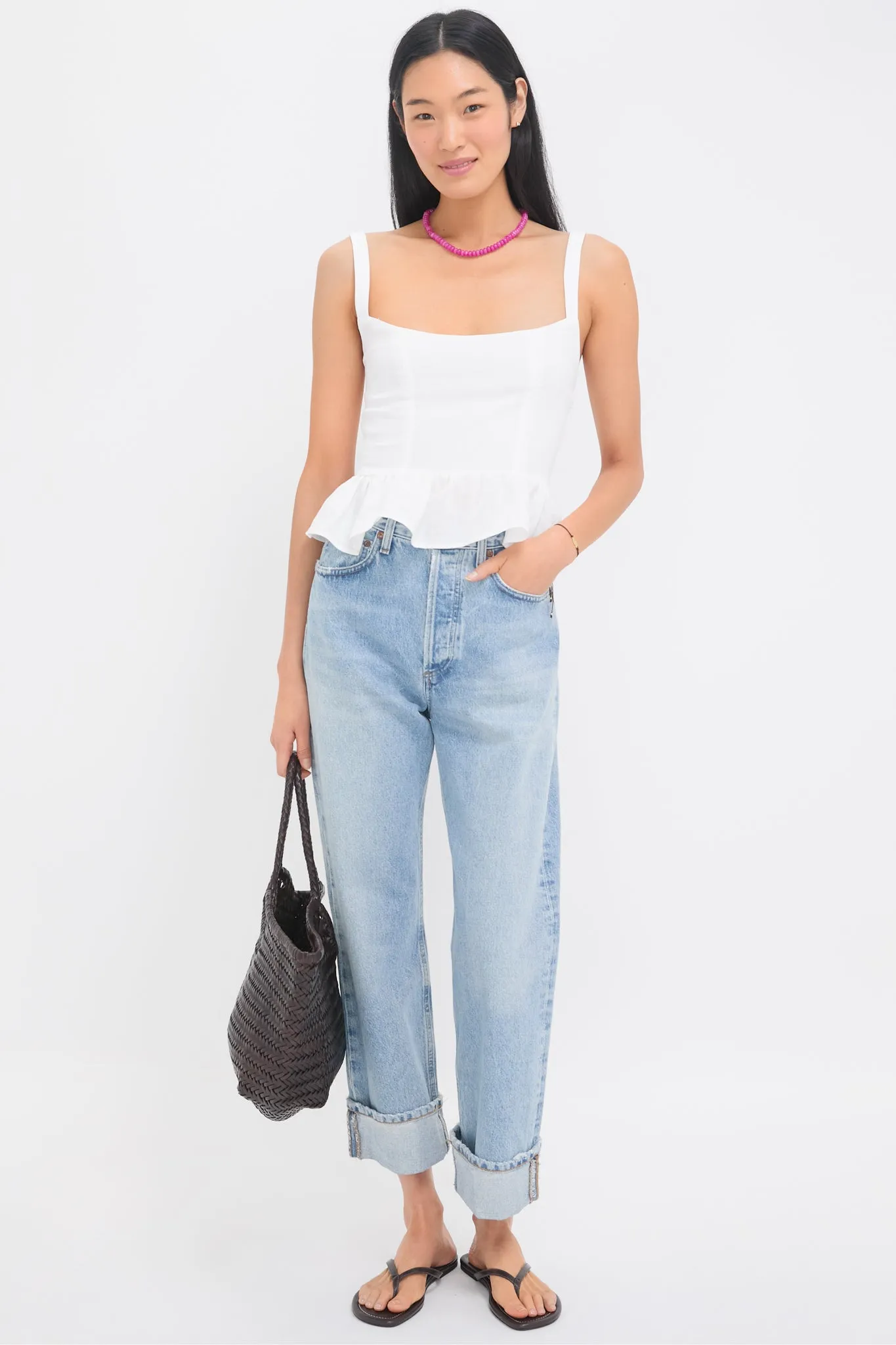 Raspberry Angelite Candy Necklace sold by Tuckernuck product image thumbnail 2