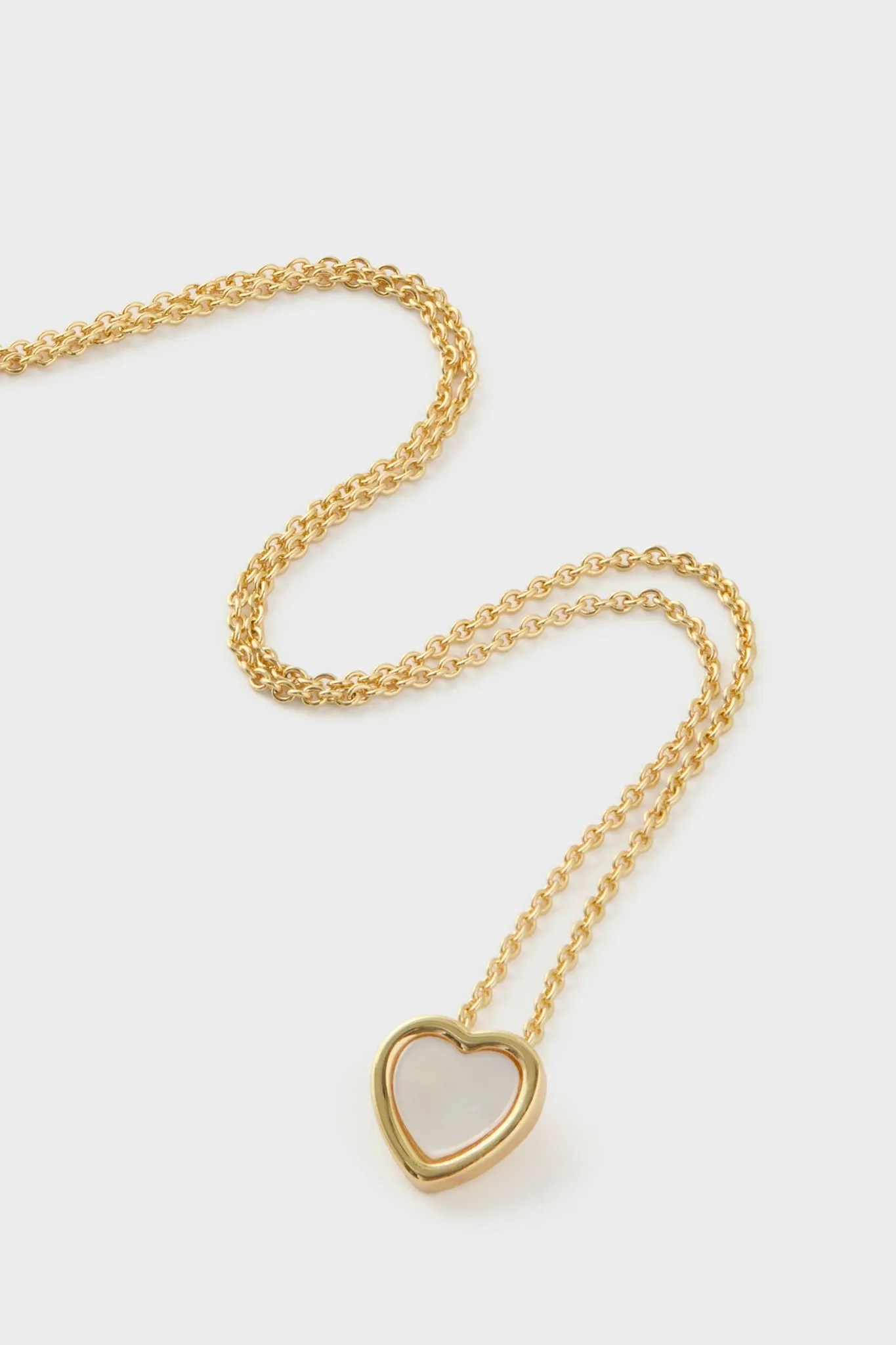 Gold Petite Heart Necklace sold by Tuckernuck product image thumbnail 4