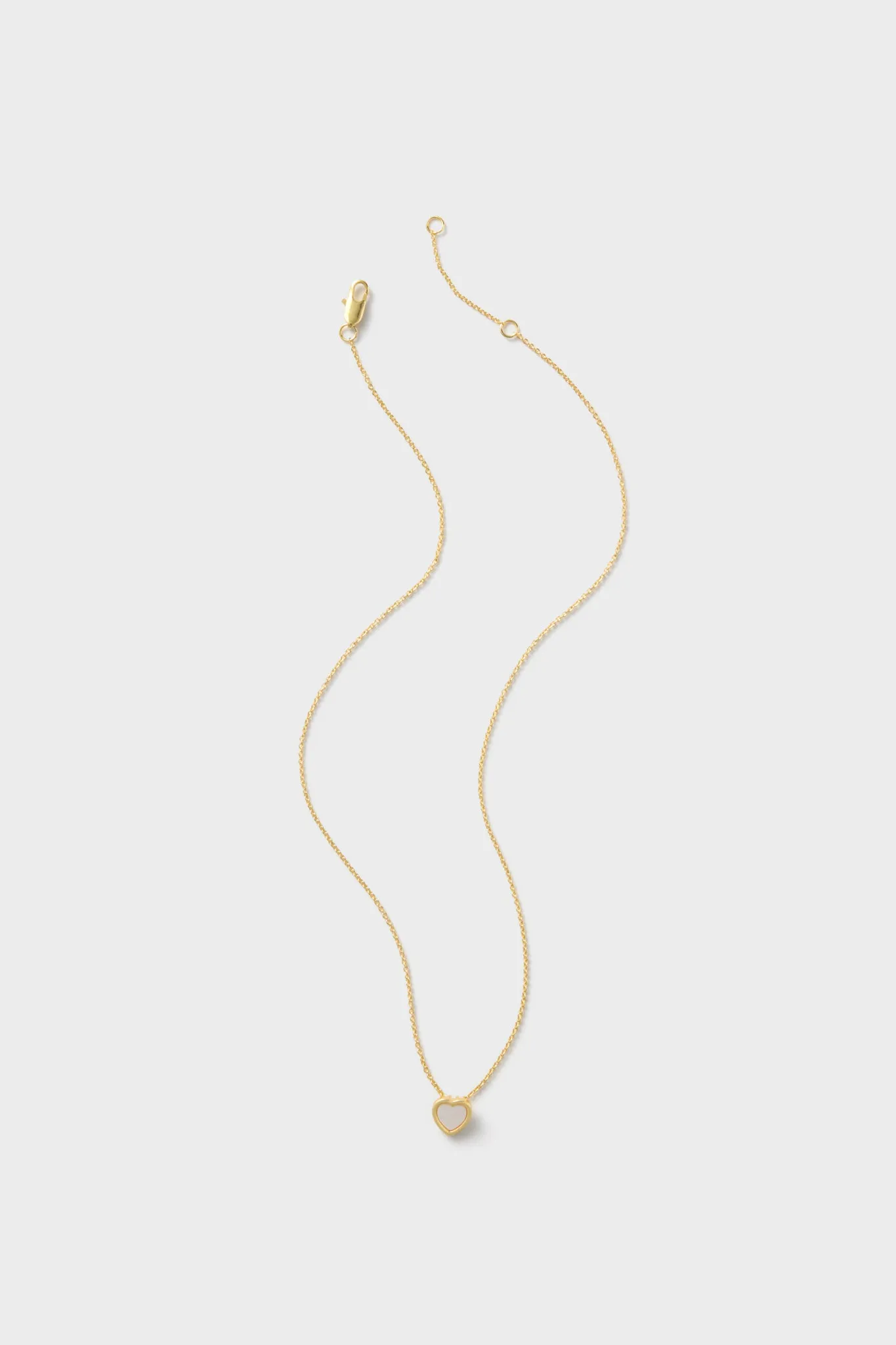 Gold Petite Heart Necklace sold by Tuckernuck