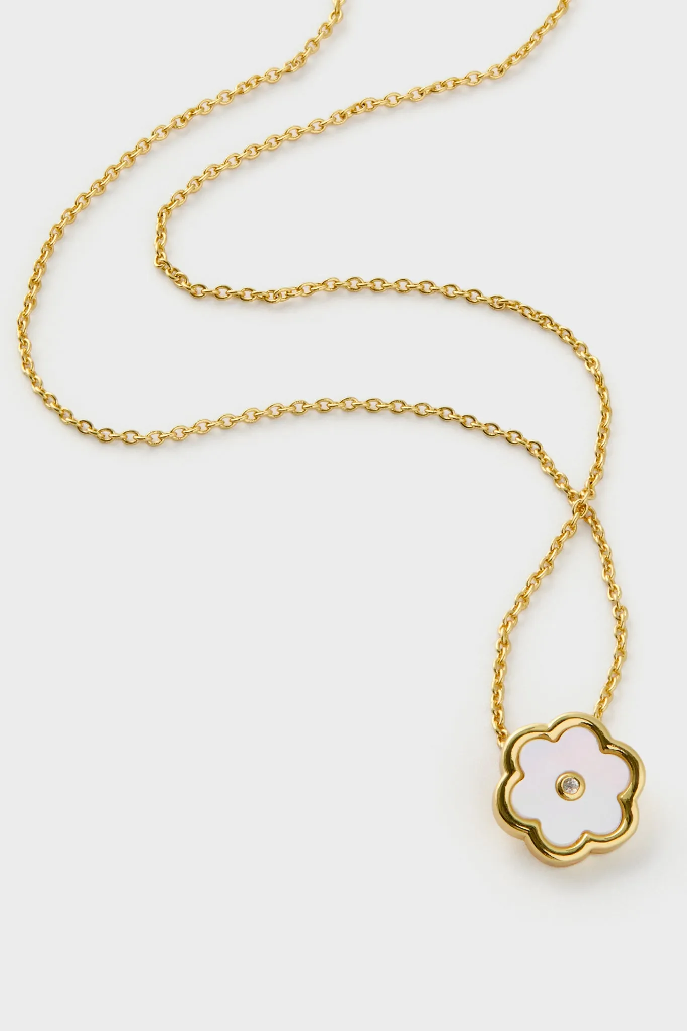 Gold Petite Garden Necklace sold by Tuckernuck product image thumbnail 4