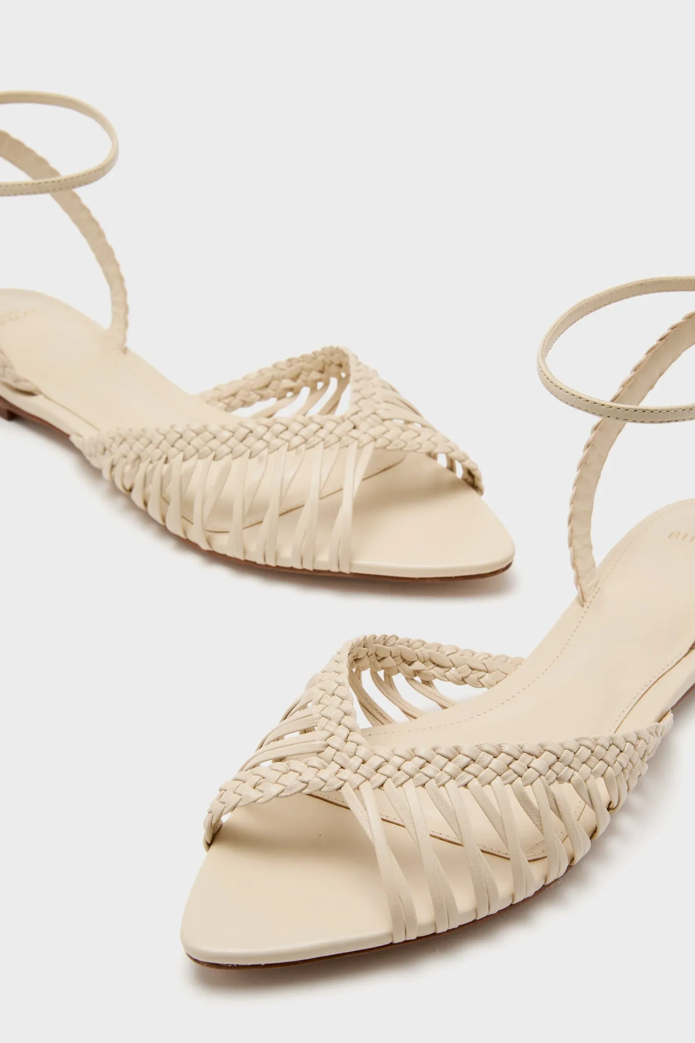 Eggshell Agatha Flat Sandals sold by Tuckernuck product image thumbnail 5