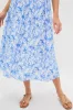 Blue Watercolor Annette Midi Dress sold by Tuckernuck