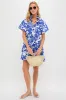 Blue & White Floral Thea Mini Dress sold by Tuckernuck
