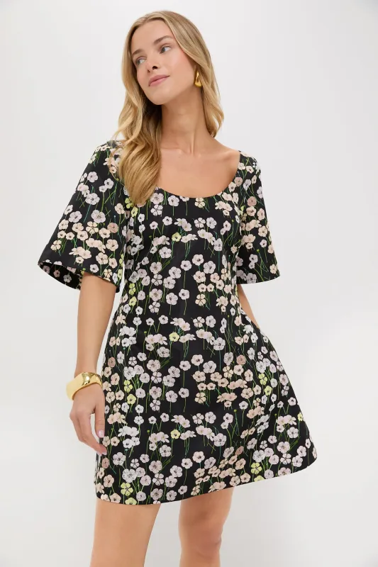 Black Buttercups Short Manou Dress sold by Tuckernuck