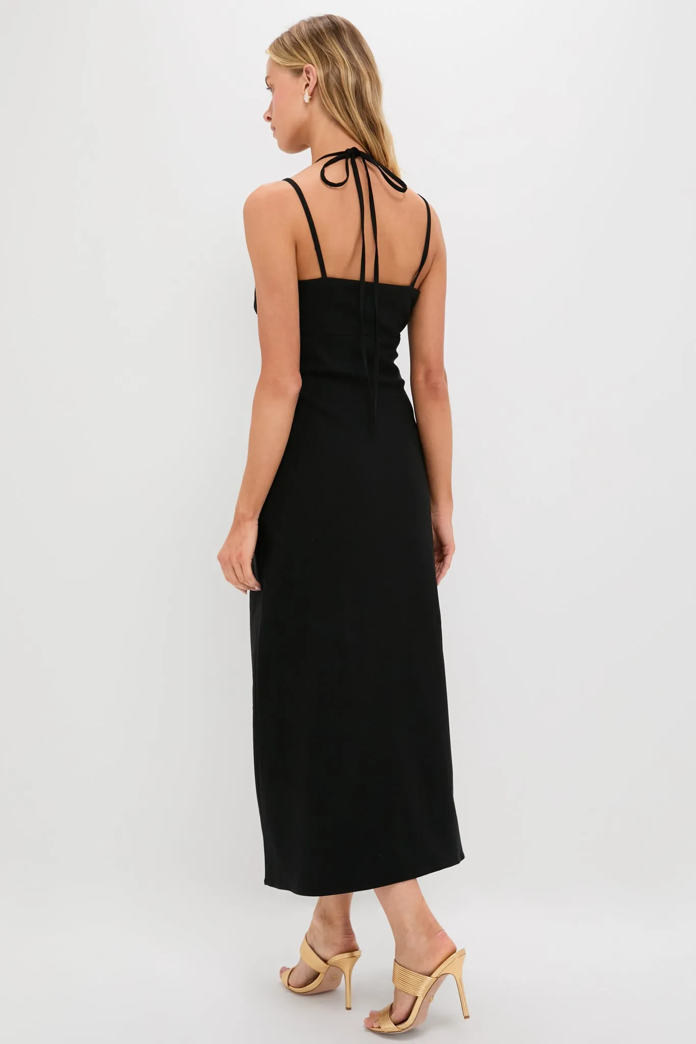 Black Seashell Dionis Midi Dress sold by Tuckernuck product image thumbnail 5