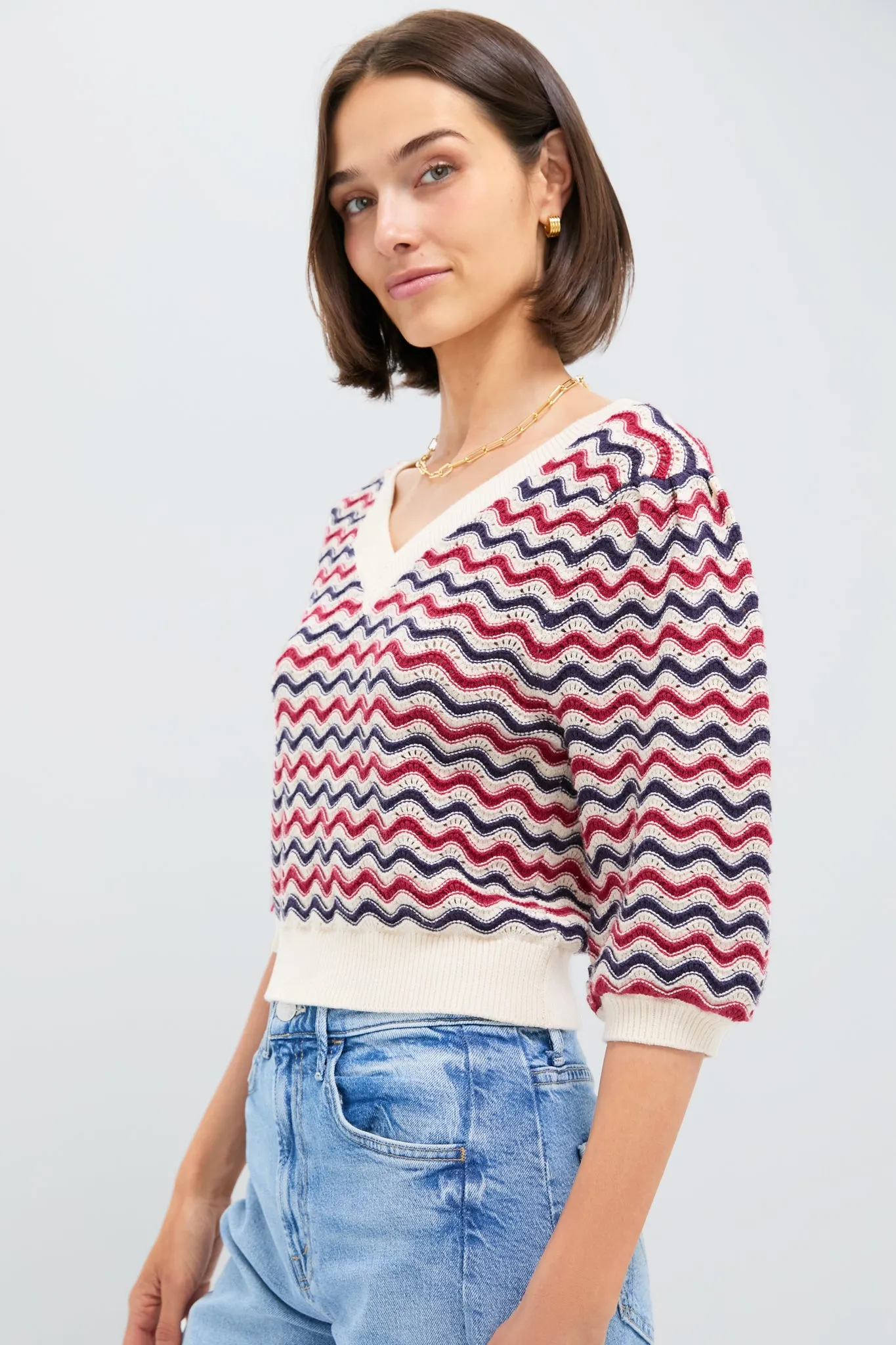 Americana Lee Sweater sold by Tuckernuck product image thumbnail 3