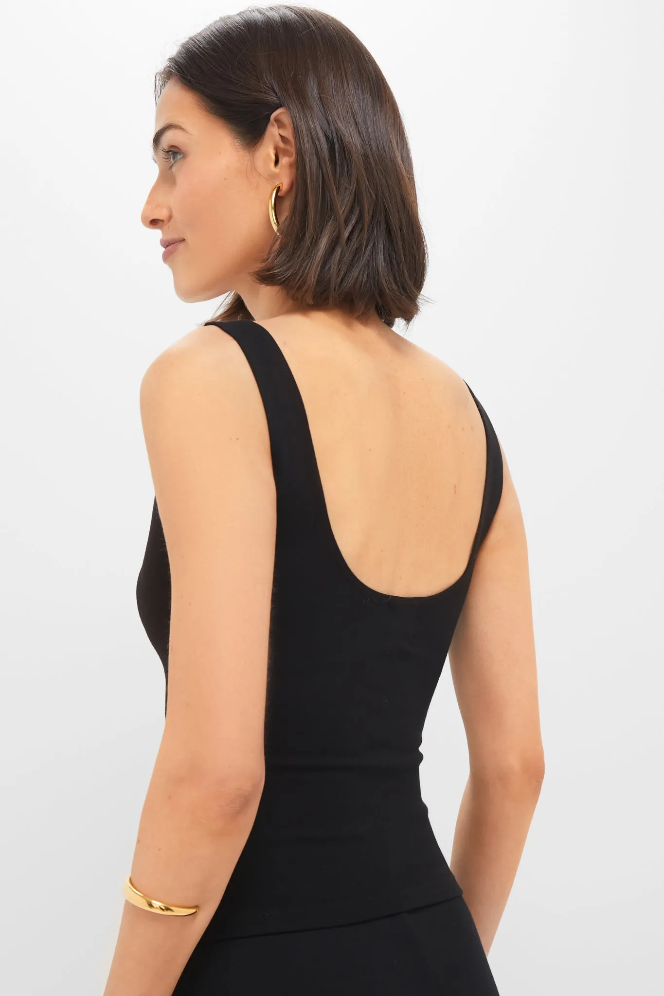 Black Rio Scoop Neck Tank sold by Tuckernuck product image thumbnail 4