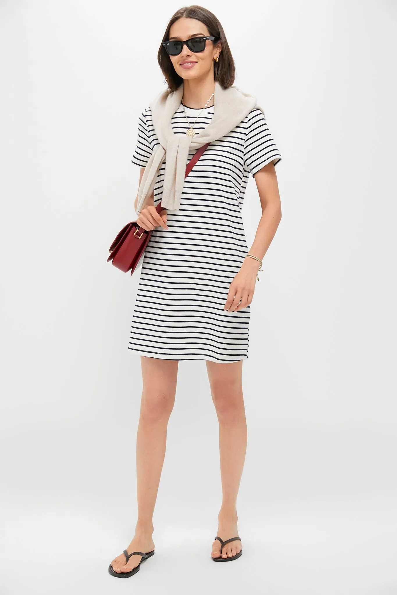 Blue Stripe Aimee Mini Dress sold by Tuckernuck product image thumbnail 2