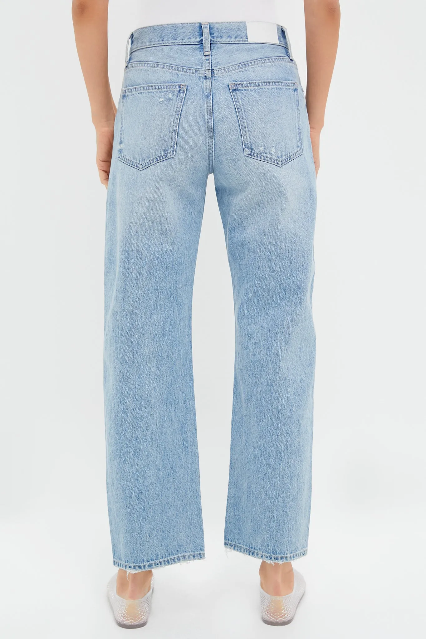 Athens Lexi Mid Rise Bowed Straight sold by Tuckernuck product image thumbnail 4