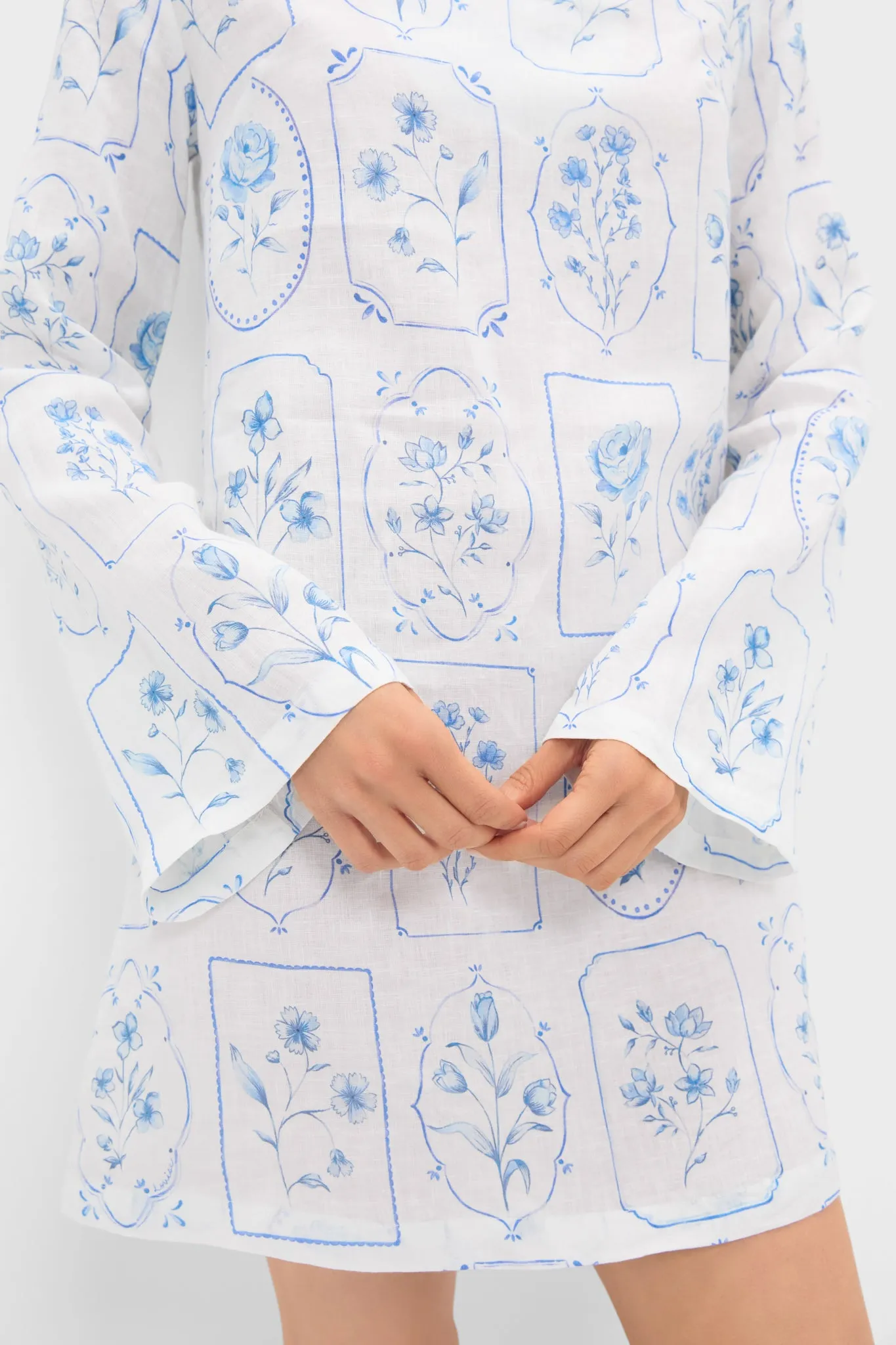 Delft Tile Emma Tunic sold by Tuckernuck product image thumbnail 5
