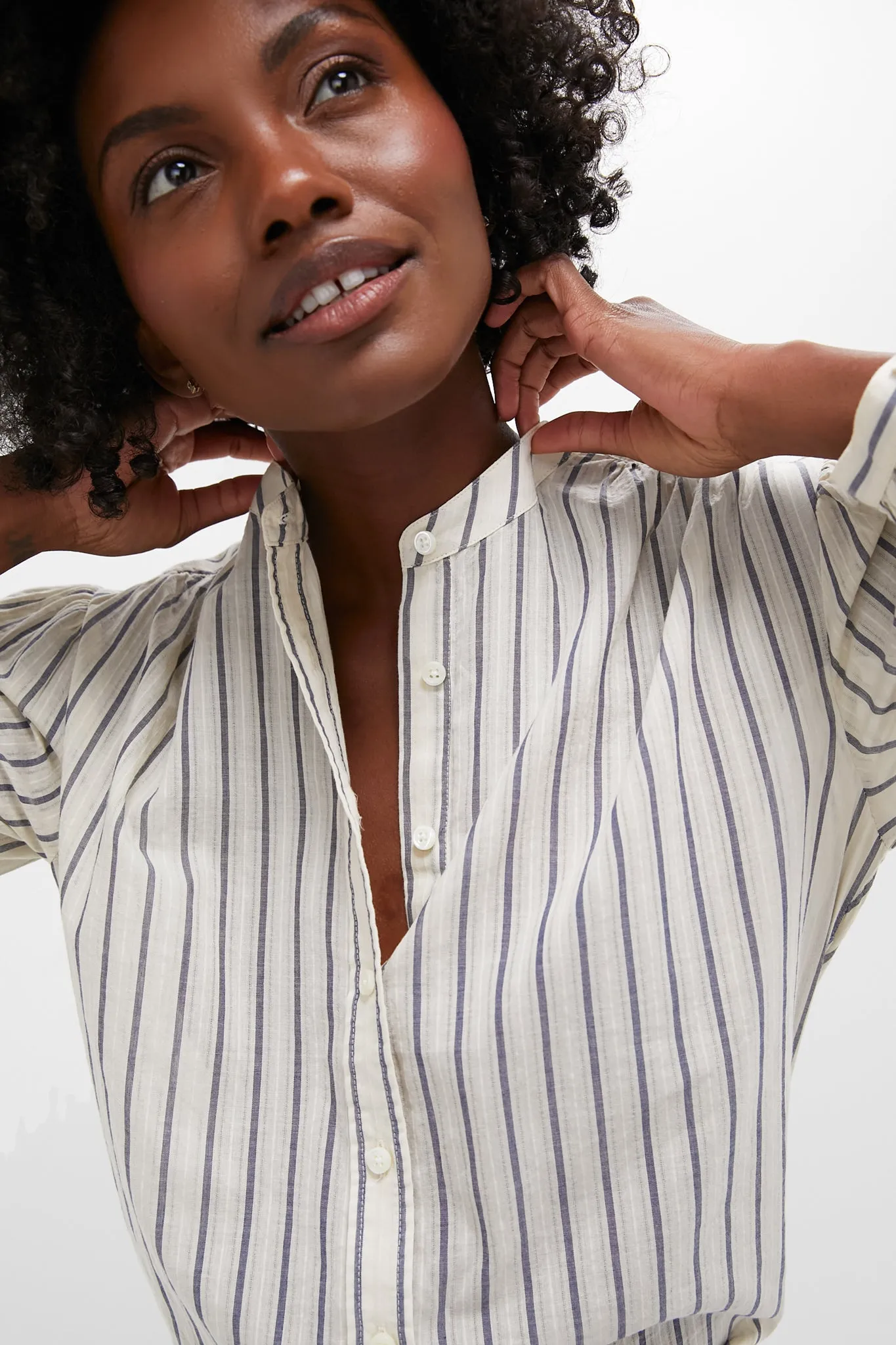 Natural and Blue Ali Top sold by Tuckernuck product image thumbnail 5