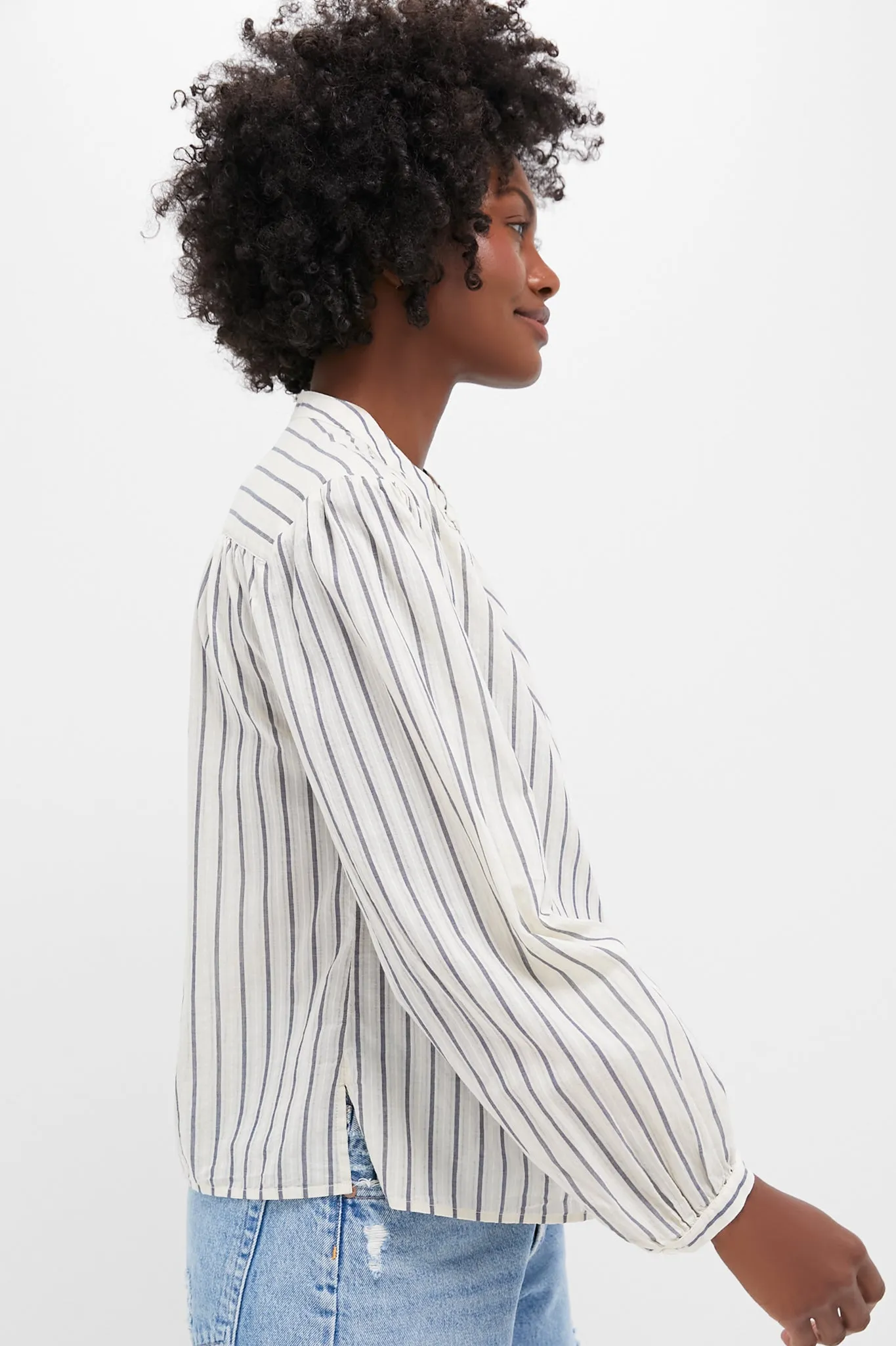 Natural and Blue Ali Top sold by Tuckernuck product image thumbnail 3