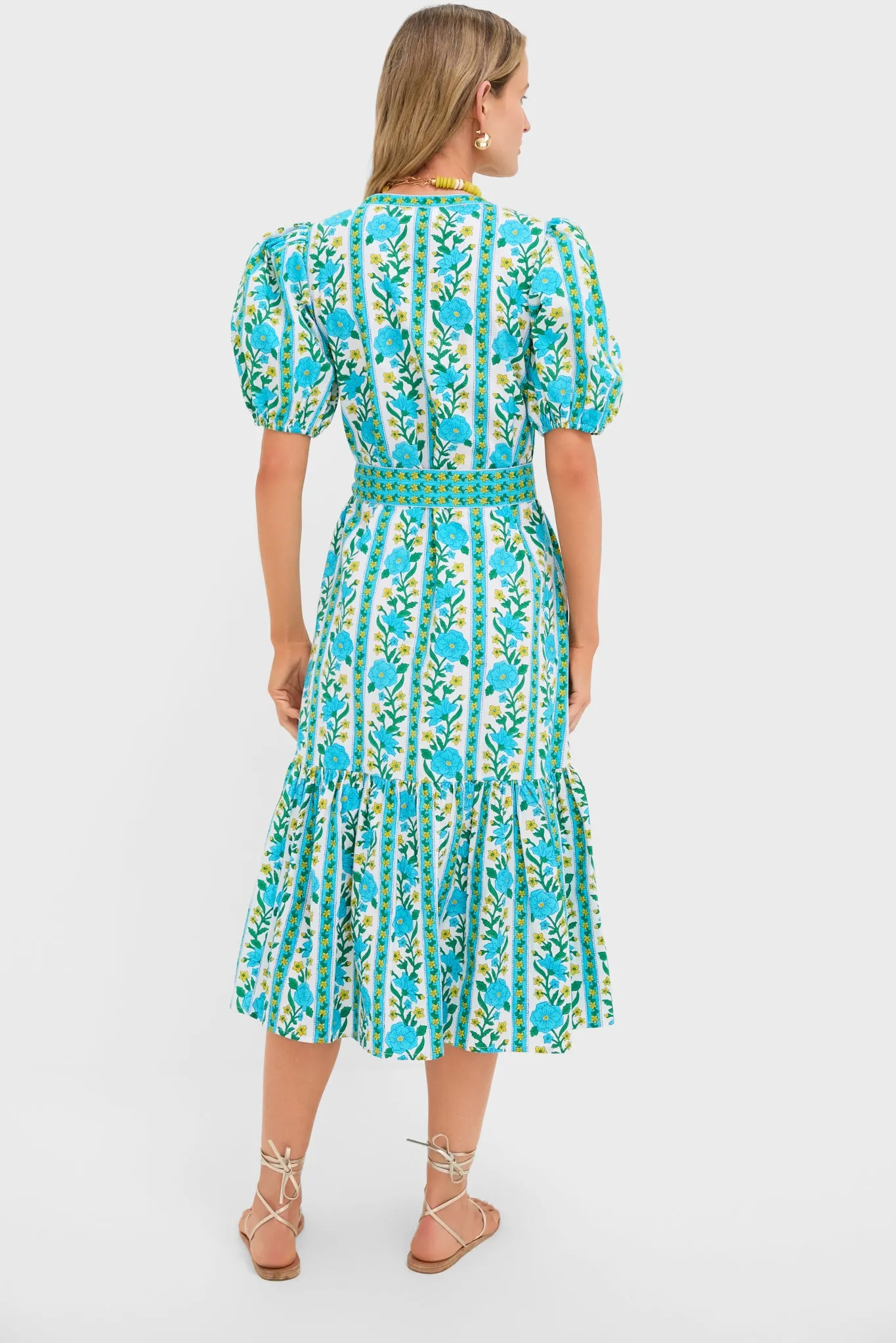 Hibiscus Border Daisy Dress sold by Tuckernuck product image thumbnail 4